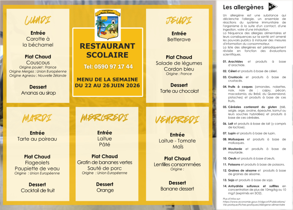 Menu_22-26 juin 2026
